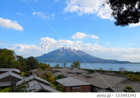 仙巌園から望む桜島 133993341