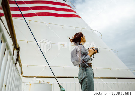 船上での島旅 133993691