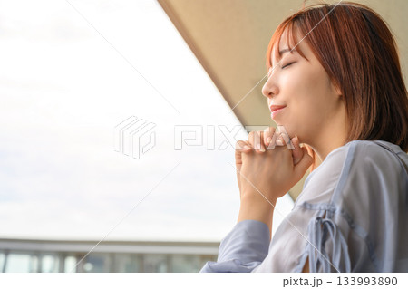 祈りの横顔 ポートレート 祈りの横顔 ポートレート 133993890