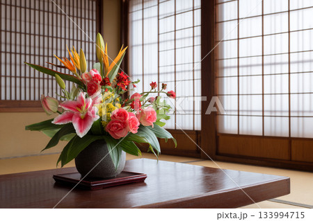 生け花 和室 生け花 和室 133994715