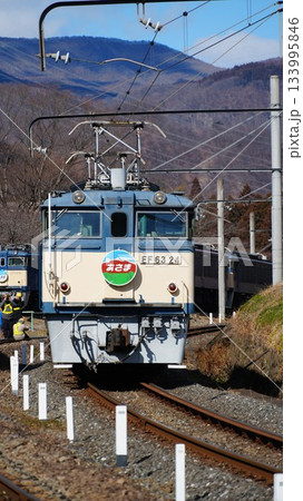 EF63Locomotive on the Curved Mountain Track-usui EF63Locomotive on the Curved Mountain Track-usui 133995846