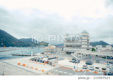 湾岸の街並みを見渡す風景 133997025