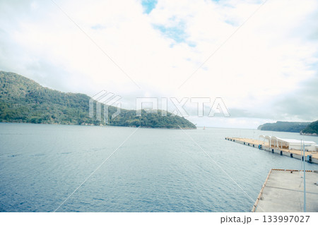 湾岸の街並みを見渡す風景 湾岸の街並みを見渡す風景 133997027