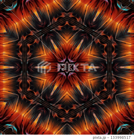 Abstract and Surreal Digital NFT Collectible. Futuristic Art Masterpiece, Unique Digital NFT.  Surreal and Abstract Futuristic Art, Futuristic NFT Art Collectible. Digital Abstract Surreal design 133998517