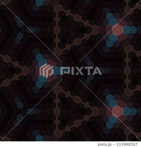 Abstract and Surreal Digital NFT Collectible. Futuristic Art Masterpiece, Unique Digital NFT.  Surreal and Abstract Futuristic Art, Futuristic NFT Art Collectible. Digital Abstract Surreal design 133998587