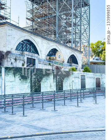 Hagia Sophia Mosque under restoration in Istanbul Hagia Sophia Mosque under restoration in Istanbul 133999855