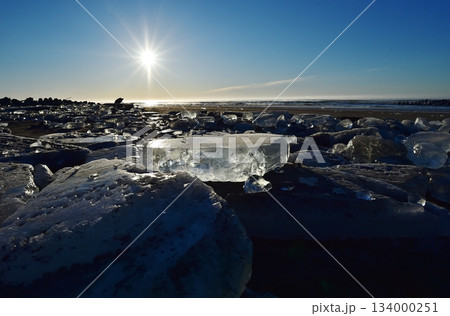 河口を埋める宝石氷 134000251