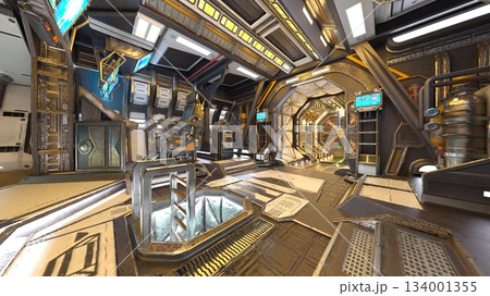 宇宙船内の風景 宇宙船内の風景 134001355