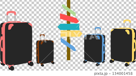 Travel graphic material illustration 134001458