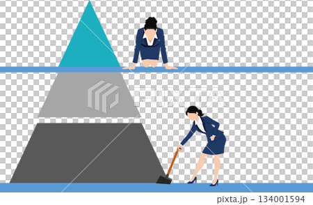 Heinrich's Law graphic illustration Heinrich's Law graphic illustration 134001594
