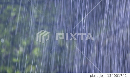 激しく降る雨のイメージ 134001742