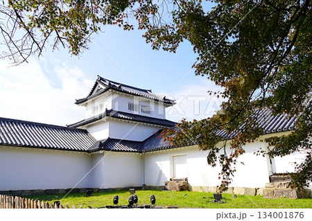 滋賀　彦根　彦根城　西の丸三重櫓（晩秋） 134001876