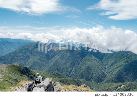塩見岳の風景 134002330
