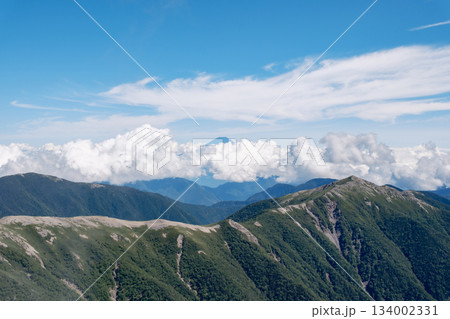 塩見岳の風景 134002331