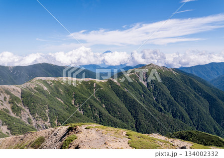 塩見岳の風景 134002332