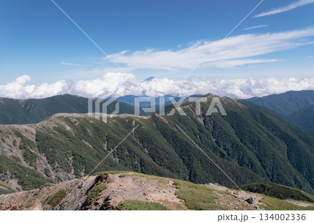 塩見岳の風景 134002336