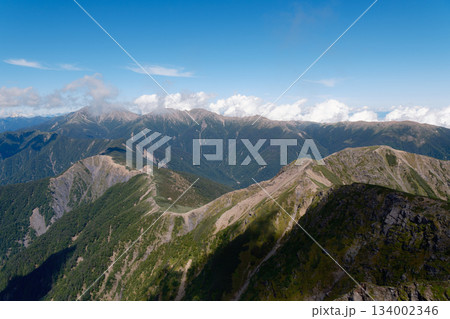 塩見岳の風景 塩見岳の風景 134002346