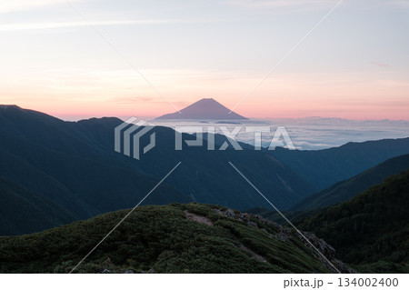 塩見岳の風景 134002400