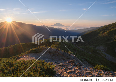 塩見岳の風景 塩見岳の風景 134002448