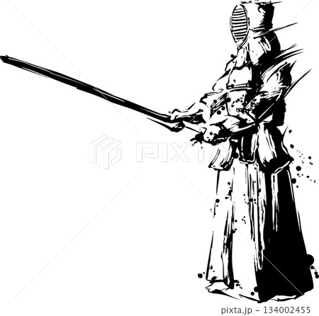 剣道の構え 134002455