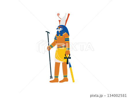 古代エジプトの神ホルス 134002581