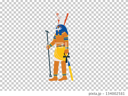 Ancient Egyptian God Horus Ancient Egyptian God Horus 134002581