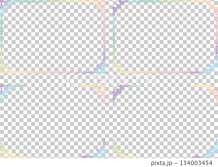 丸、四角角F4、20虹淡 134003454