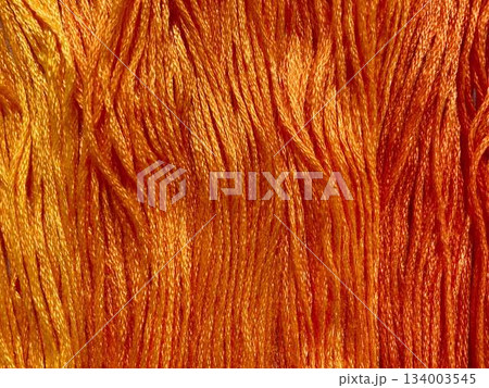 オレンジ系刺繍糸 134003545