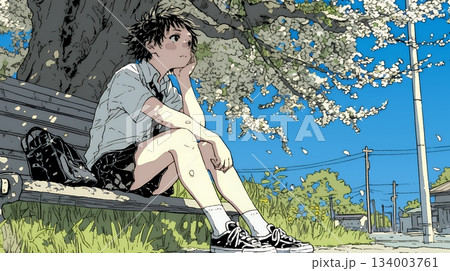 5月病の若い女子大学生