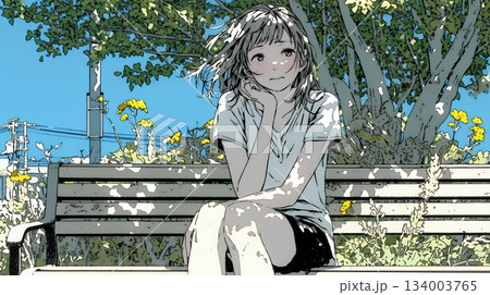 5月病の若い女子大学生