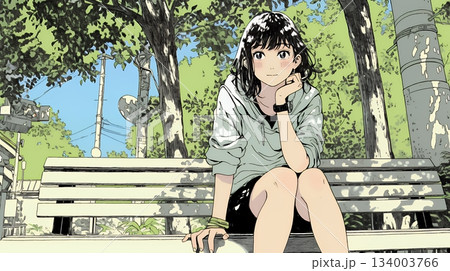 5月病の若い女子大学生