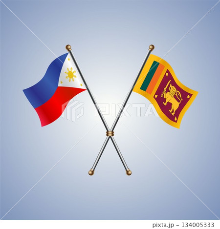 Philippines and Sri Lanka flag relations 134005333