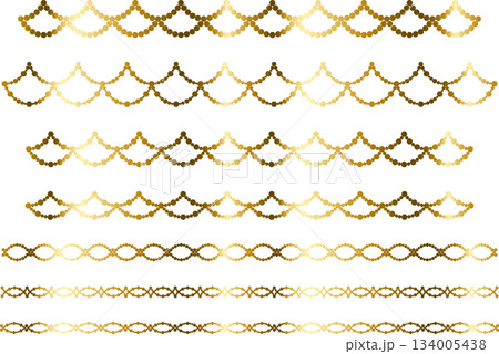 丸、半円ラインうろこ2、1金 134005438