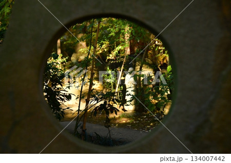 トンネルから見える景色 トンネルから見える景色 134007442