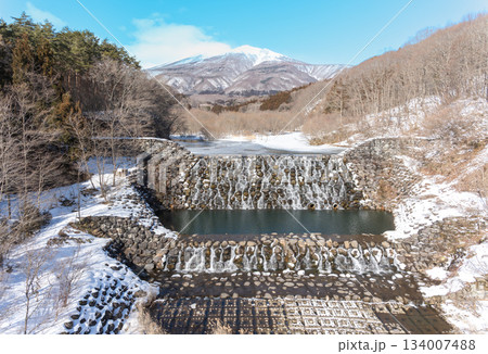 冬の横川渓谷 冬の横川渓谷 134007488