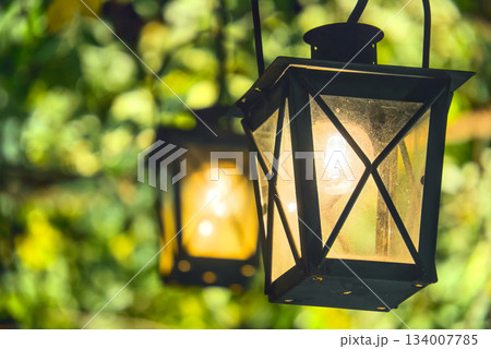 庭園を彩る仙台ロイヤルパークホテルのランタン 134007785