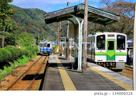 南会津・下郷町の玄関口… 会津鉄道『会津下郷』駅 134008328