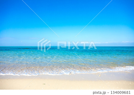 青い海と空 134009681