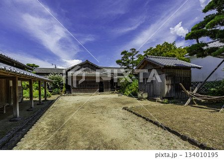 出水麓　武家屋敷竹添邸　納屋　鹿児島県出水市 134010195