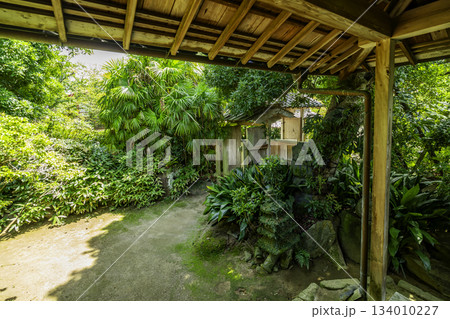 出水麓　武家屋敷竹添邸　庭　鹿児島県出水市 134010227