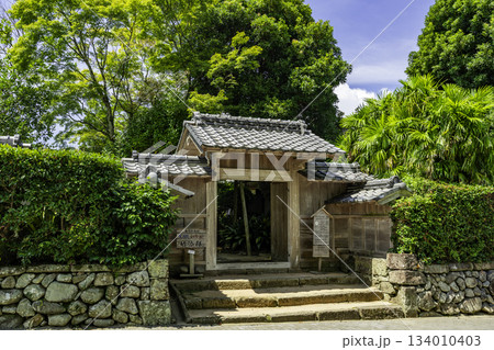 出水麓　武家屋敷竹添邸　庭　鹿児島県出水市 134010403