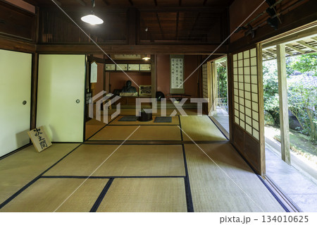 出水麓　武家屋敷竹添邸　座敷と次之間　鹿児島県出水市 134010625