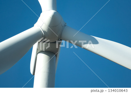 Wind turbine in nature with good weather Wind turbine in nature with good weather 134010643
