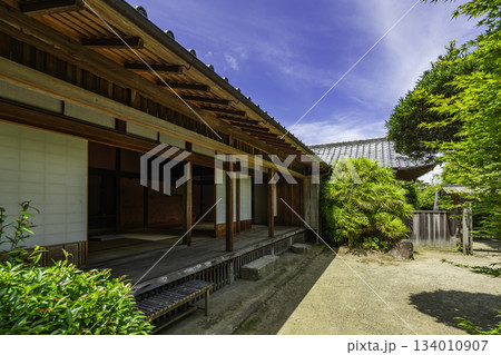 出水麓　武家屋敷税所邸　縁側　鹿児島県出水市 134010907