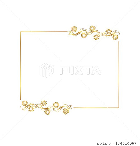 warm Certificate Border Gold Frame Golden Border,Gold Border 134010967