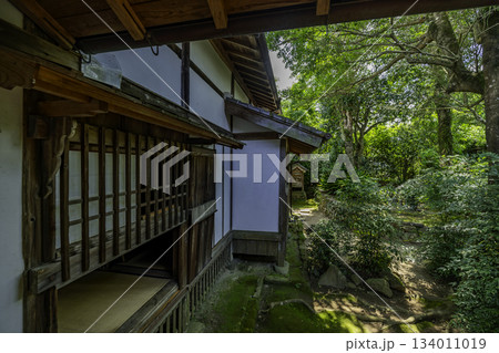 出水麓　武家屋敷税所邸　裏庭　鹿児島県出水市 134011019