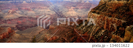 Hazy Sky Day At The Grand Canyon Arizona Hazy Sky Day At The Grand Canyon Arizona 134011622