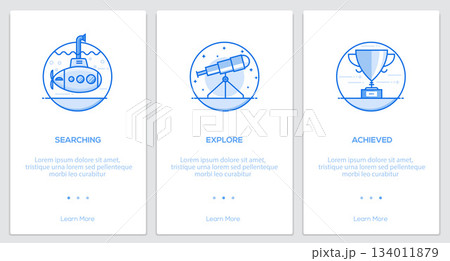 Flat line Oneboarding Concepts Flat line Oneboarding Concepts 134011879