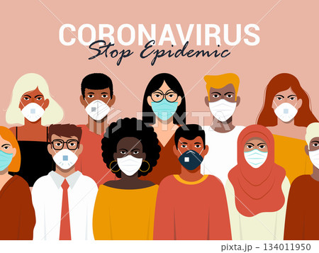 Concept of coronavirus quarantine Concept of coronavirus quarantine 134011950