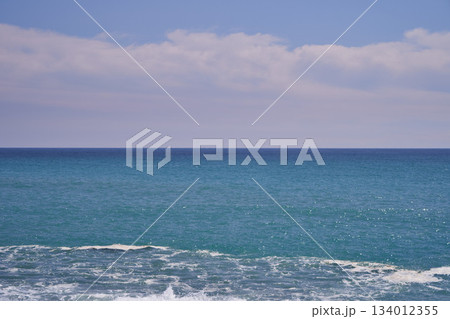 神奈川県　西湘 パーキングエリアからの景色 134012355